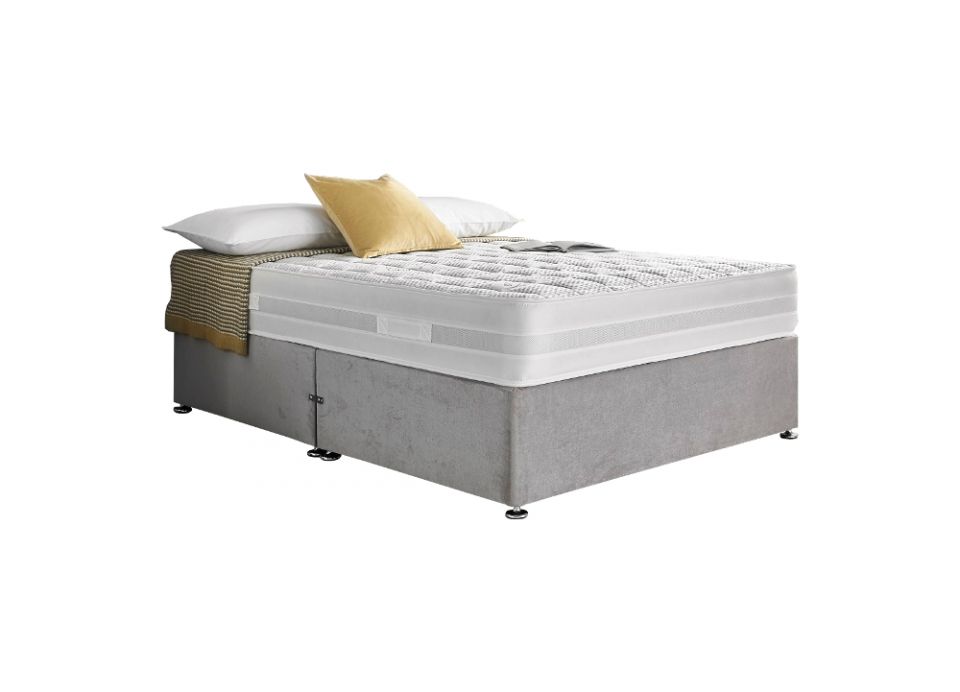 Essential Hybrid Bed Mattress And Base, King Size Bed Mattress And Base