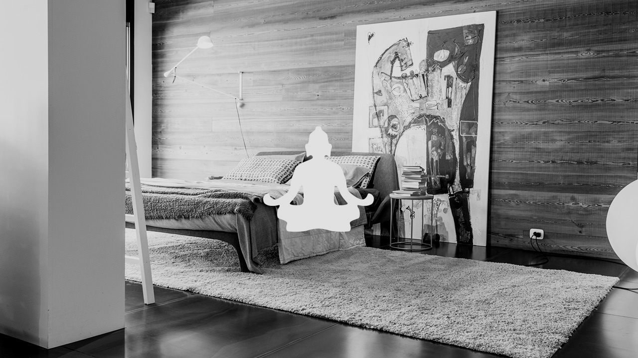 Modernist Upholstered Bed
