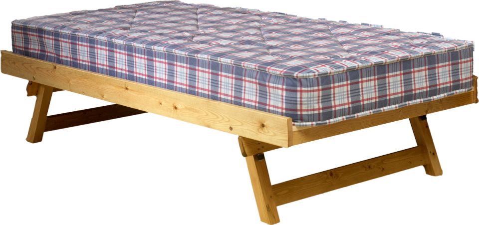 pine trundle guest bed `